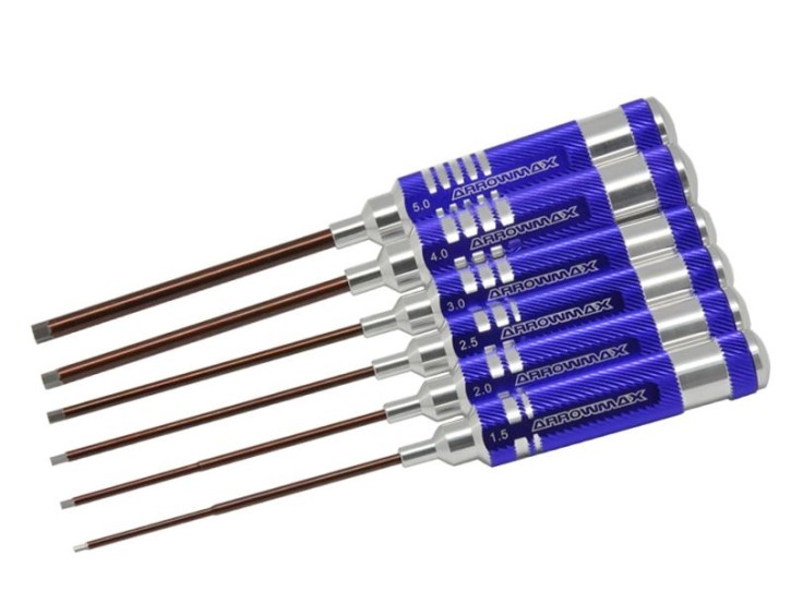 ARROWMAX Innensechskantschlüssel SET 6-teilig