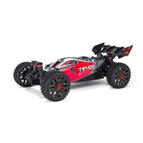 1/8 TYPHON 4X4 3S BLX Brushless Buggy RTR, Red
