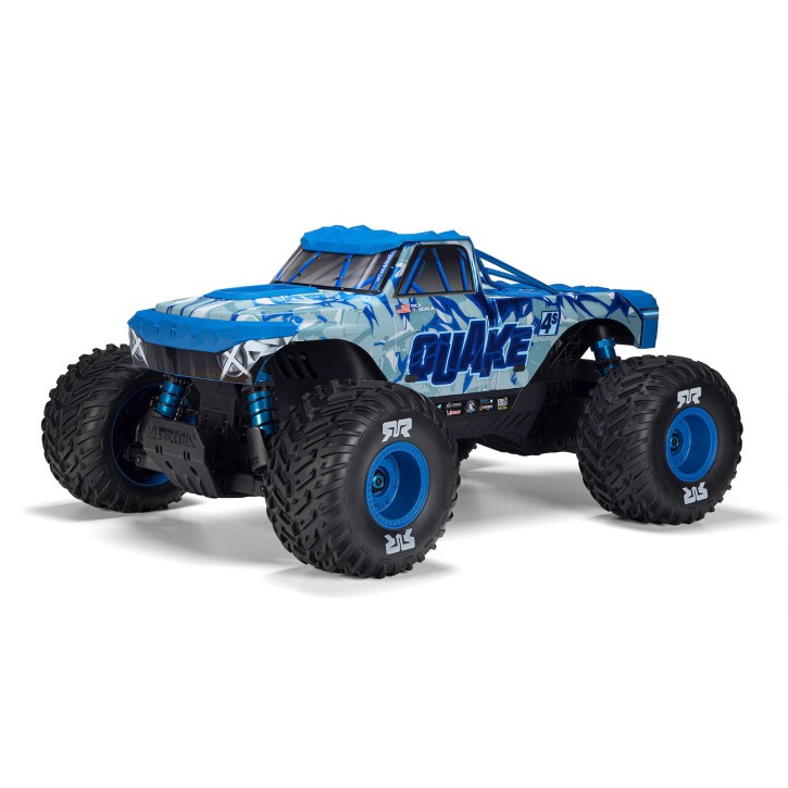 ARRMA Limited Edition 1/8 QUAKE 4S DSC 4X4 RTR White/Blue