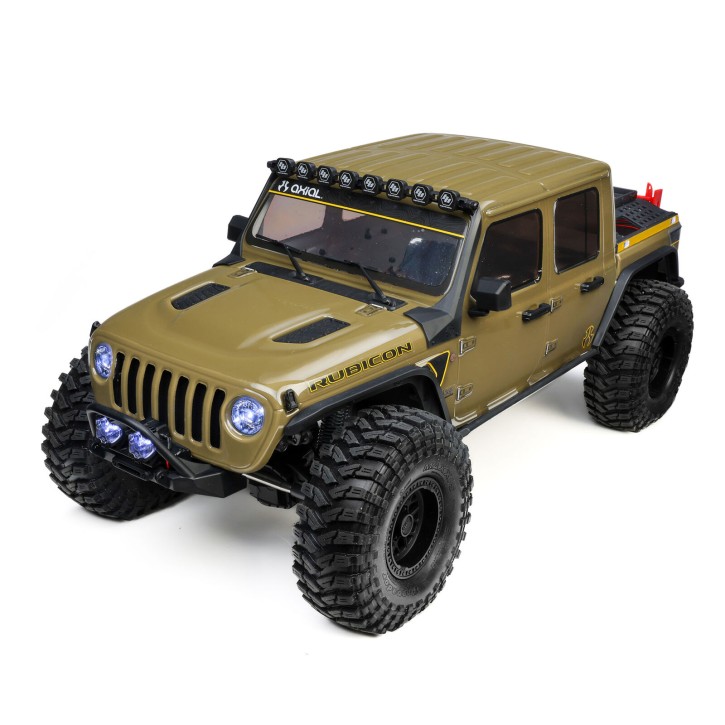 Axial 1/10 SCX10 III Motobilt Waypoint Jeep JT Gladiator 4X4 RTR Green