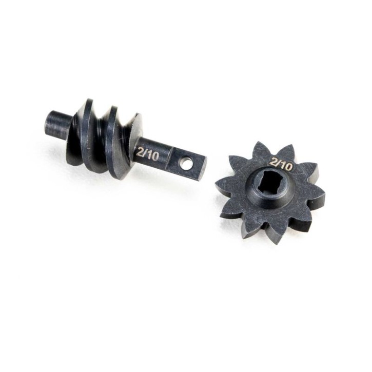 Axial Steel Ring/Pinion Worm Gear, 2/10, Trans: SCX30 (AXI-4281)
