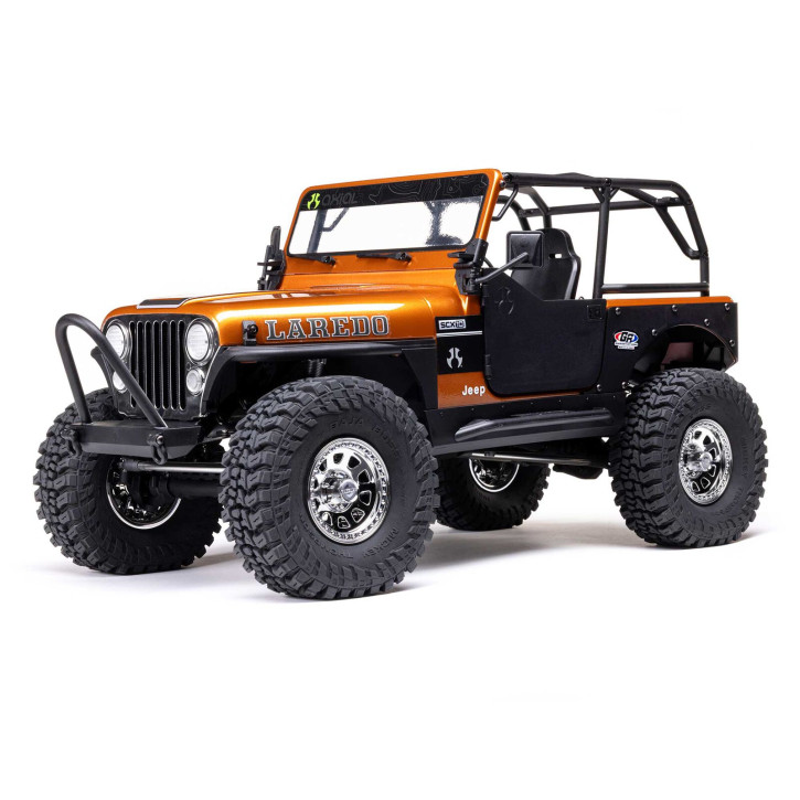 Axial SCX10 III Jeep CJ-7 4X4 RTR Brushed Rock Crawler, Copper
