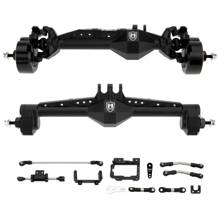 MEUS Racing CHEAT CODE V2 Capra 1.9 Isokinetische Portalachsen - Schwarz