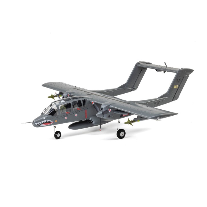 E-flite Micro OV-10 Bronco 645 mm BNF Basic mit AS3X und SAFE Select