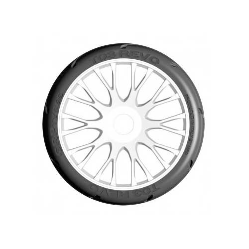 GRP 1:8 GT - T04 SLICK - XM FLEX Revo Tires