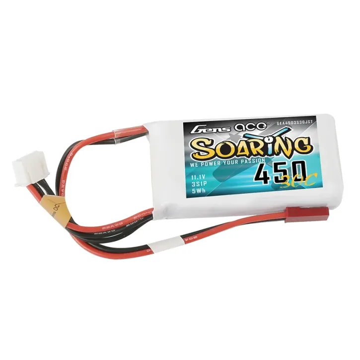 Gens ace 450mAh 3S 30C 11.1V Lipo Battery