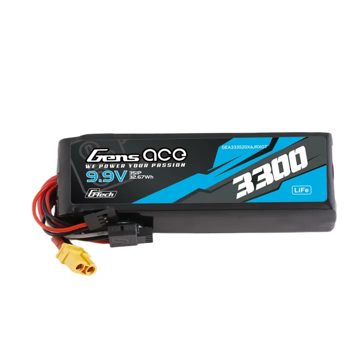 Gens ace Mini G-Tech 3300 mAh 9,9 V 3S 20C LiFe-Akku mit XT60-Anschluss