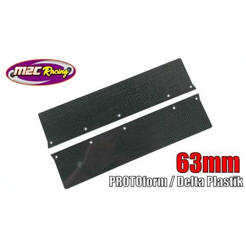 M2C CARBON 63MM SIDE SKIRTS FELONY/INFRACTION/LIMITLESS