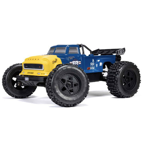1/8 NOTORIOUS 6S V6 4X4 BLX Brushless Stunt Truck RTR Blau