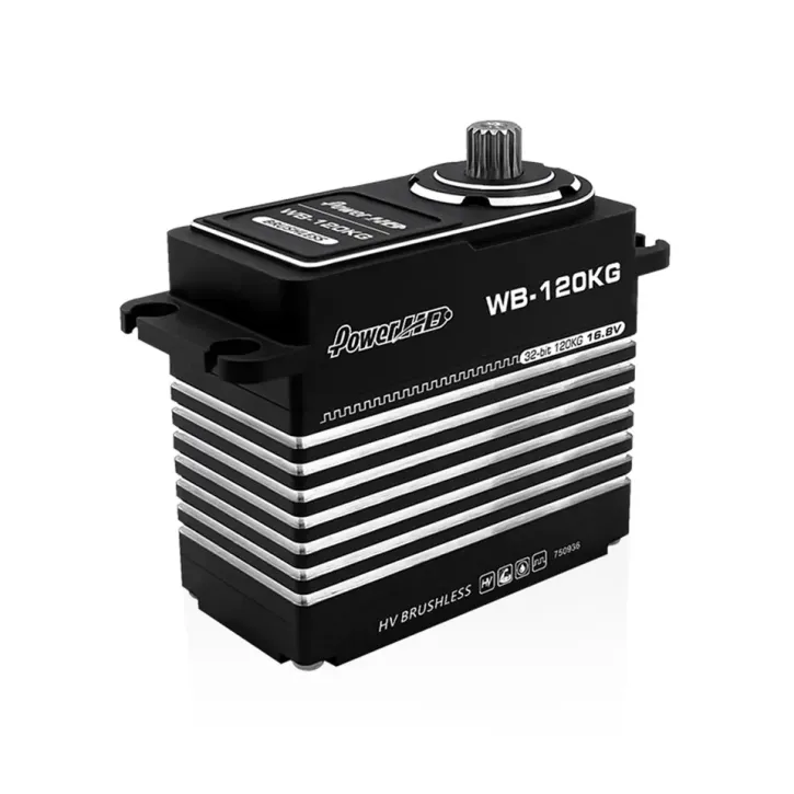 WB-120KG HV Brushless Digital Servo 120kg/0.10s@16.8V