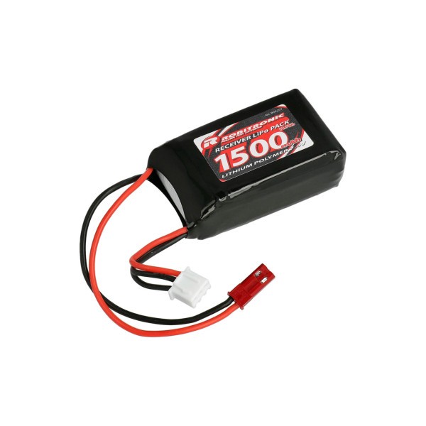 Robitronic LiPo Akku 1500mAh 2S AAA Hump Size