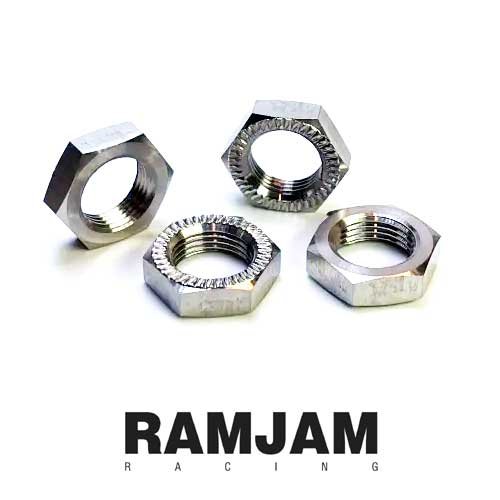 RamJam Racing Arrma Infraction 6s Titanium Wheel Nuts 17mm