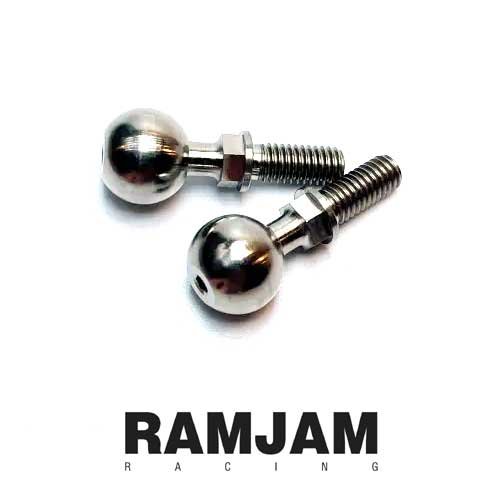 RamJam Racing Arrma Felony 6s Titanium Pillow Ball Set (2)