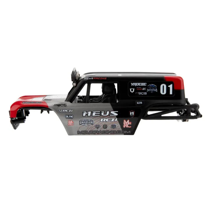 MEUS Racing MB30 Karosserie für 1/30 Axial SCX30 Crawler - Rot