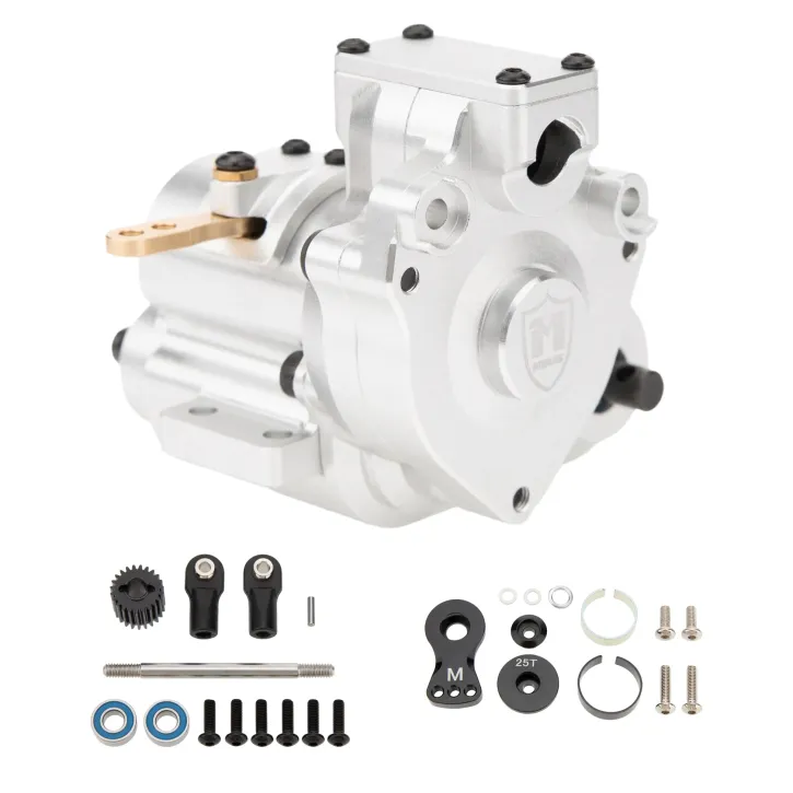 MEUS Racing Dual Speed ​​Transmission Overdrive-Getriebe Silber