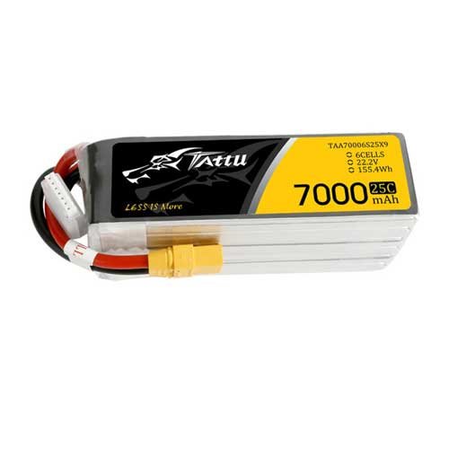 Tattu Lipo 6S 7000mAh 22.2V 25C Battery