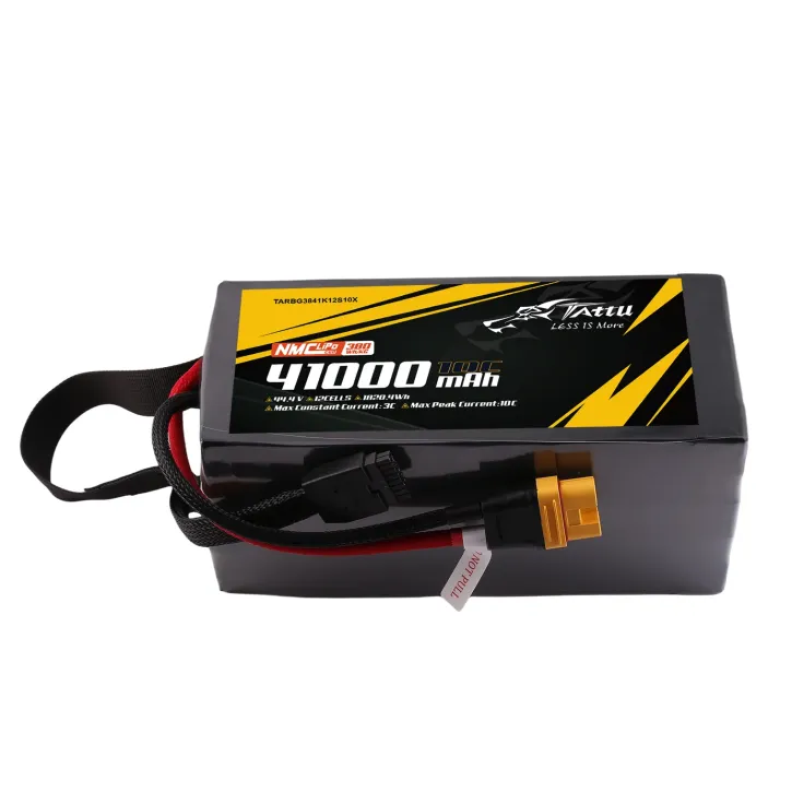Tattu Semi-Solid-State-LiPo-Akkupack 41000 mAh 12S mit AS150U-F-Stecker
