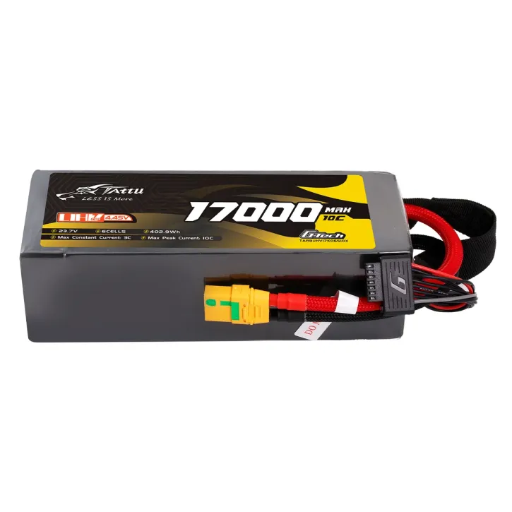 Tattu 17000 mAh 6S 10C 23,7 V LiPo-Akku XT90S-F-Stecker UAV Classic