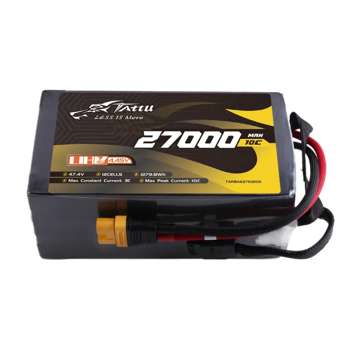 TATTU Ultra-Hochvolt-Akku 27000 mAh 10C 47,4 V 12S1P AS150U-F