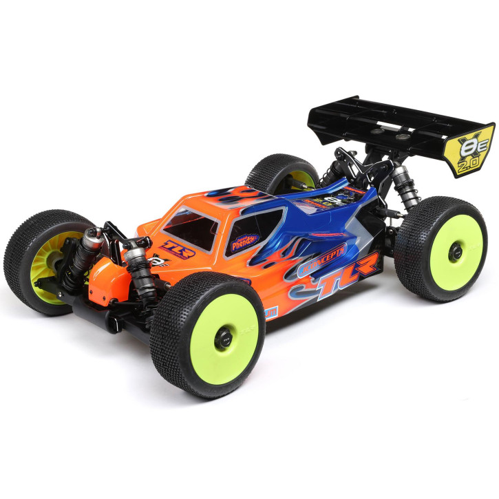 Losi 1/8 8IGHT-X/E 2.0 Combo 4X4 Nitro/Electric Race Buggy Kit