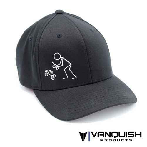 Vanquish Flex Fit Hat - #CompStance Youth Black