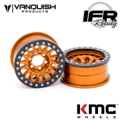 KMC 1.9 KM445 Impact Anodized Orange
