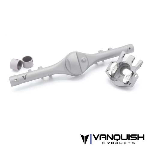 F10T Hinterachsgehäuse aus Aluminium – eloxiert, klar