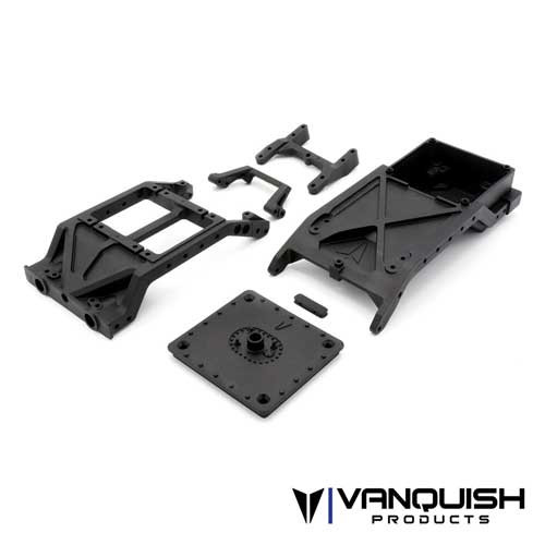 VS4-10 Chassis Cross Braces w/Dig Servo Mount