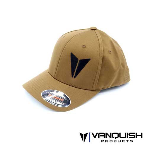 Vanquish Embroidered Logo Hat - Brown - L/XL