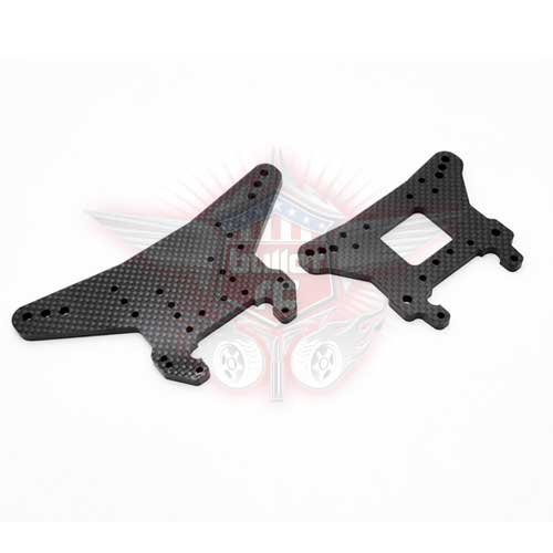 M2C 10002 CARBON TEAM CORALLY SHOCK TOWER KIT