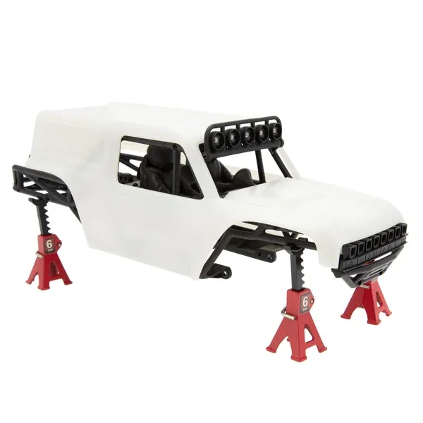 MEUS Racing MB18 Karosserie- und Chassis-Rahmen-Set (Weiß)