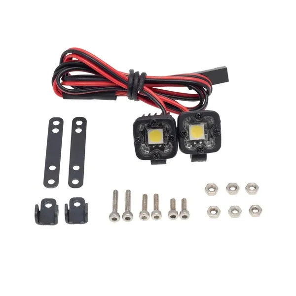 MEUS Racing RC-Crawler-Beleuchtung – LED-Scheinwerfer / Stoßstangenlicht