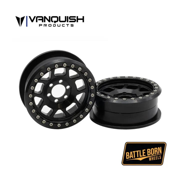 Vanquish Battle Born Wheels 2.2 Whiskey - Black