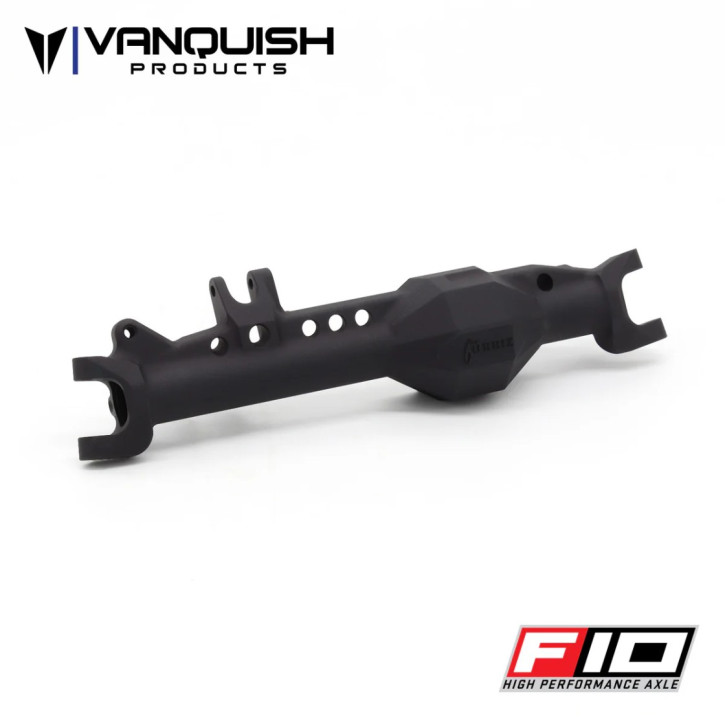 Vanquish F10 Aluminum Front Axle Housing (Black)