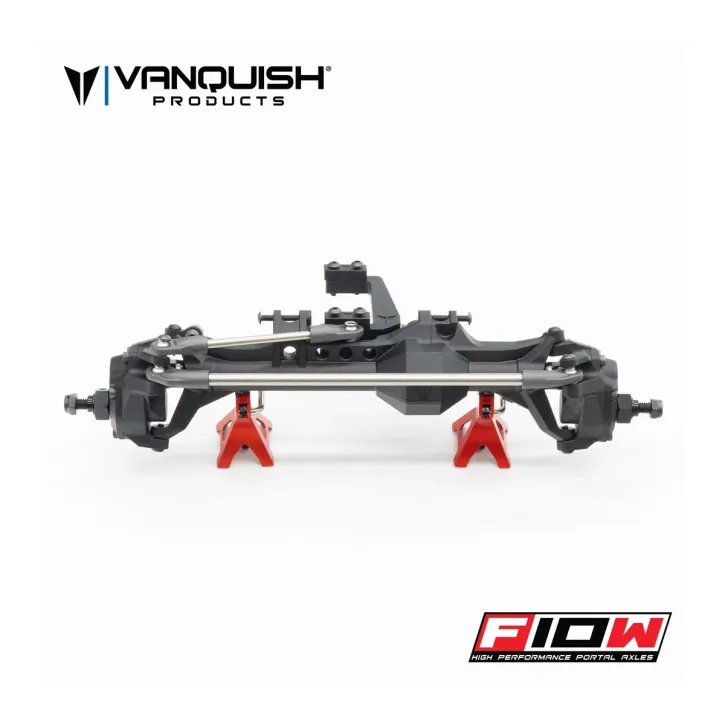 Vanquish F10W-P Molded Front Steering Axle Set