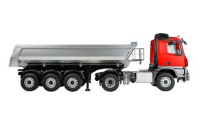 Mercedes-Benz Arocs Sattelzug mit Kippauflieger 4x4 1:14 RTR