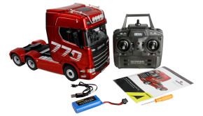 Amewi 22717 Scania 770 S Zugmaschine 6x4 1:18 RTR rot