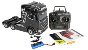 Amewi Scania 770 S Zugmaschine 6x4 1:18 RTR schwarz