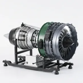 Teching DM119 Turbofan Engine Aluminium Stainless Steel Kit