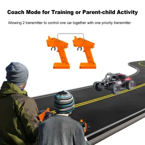 MEUS Racing ME-8A 8-Kanal 2,4-GHz-RC-Sender mit M-08A - Schwarz