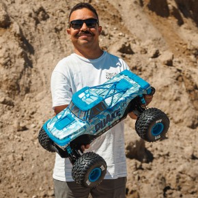 ARRMA Limited Edition 1/8 QUAKE 4S DSC 4X4 RTR White/Blue