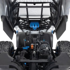 ARRMA Limited Edition 1/8 QUAKE 4S DSC 4X4 RTR White/Blue