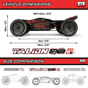 Arrma 1/7 TALION 6S EXB 4X4 RTR (ARA7707V6T1)