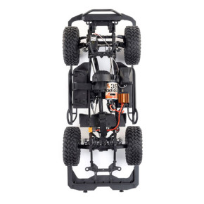 SCX10 III Base Camp 4X4 Crawler Brushed RTR Grau