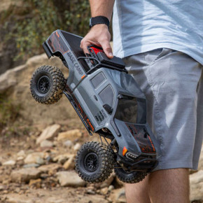 SCX10 III Base Camp 4X4 Crawler Brushed RTR Grau