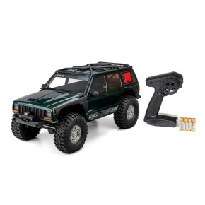 Axial 1/10 SCX10 III Jeep Cherokee XJ 4X4 RTR Brushed Rock Crawler, Green