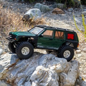Axial 1/10 SCX10 III Jeep Cherokee XJ 4X4 RTR Brushed Rock Crawler, Green