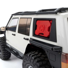 Axial 1/10 SCX10 III Jeep Cherokee XJ 4X4 RTR Brushed Rock Crawler, White