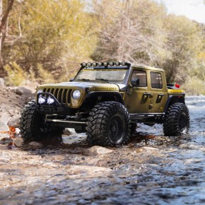 Axial 1/10 SCX10 III Motobilt Waypoint Jeep JT Gladiator 4X4 RTR Green