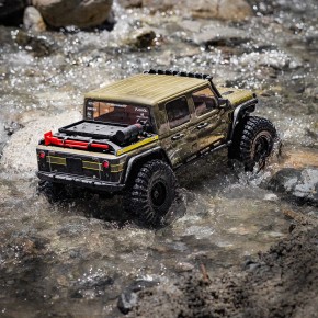 Axial 1/10 SCX10 III Motobilt Waypoint Jeep JT Gladiator 4X4 RTR Green